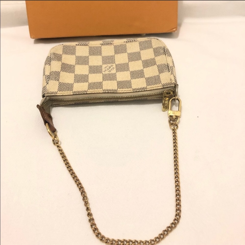 Louis Vuitton mini pouchette Damien azur - Picture 3 of 9